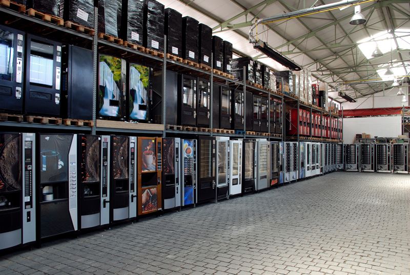 Lagerhalle Automaten